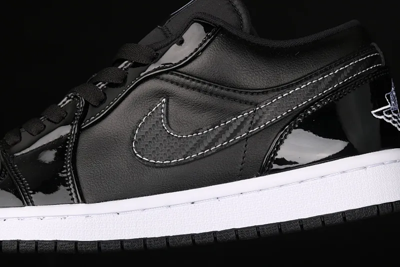 All categories Air Jordan Jordan series basketball shoes Air Jordan 1 Low Air Jordan 1 Low ASW AJ1 Joe 1 low-top All-star patent leather black low-top basketball shoes DD1650-001